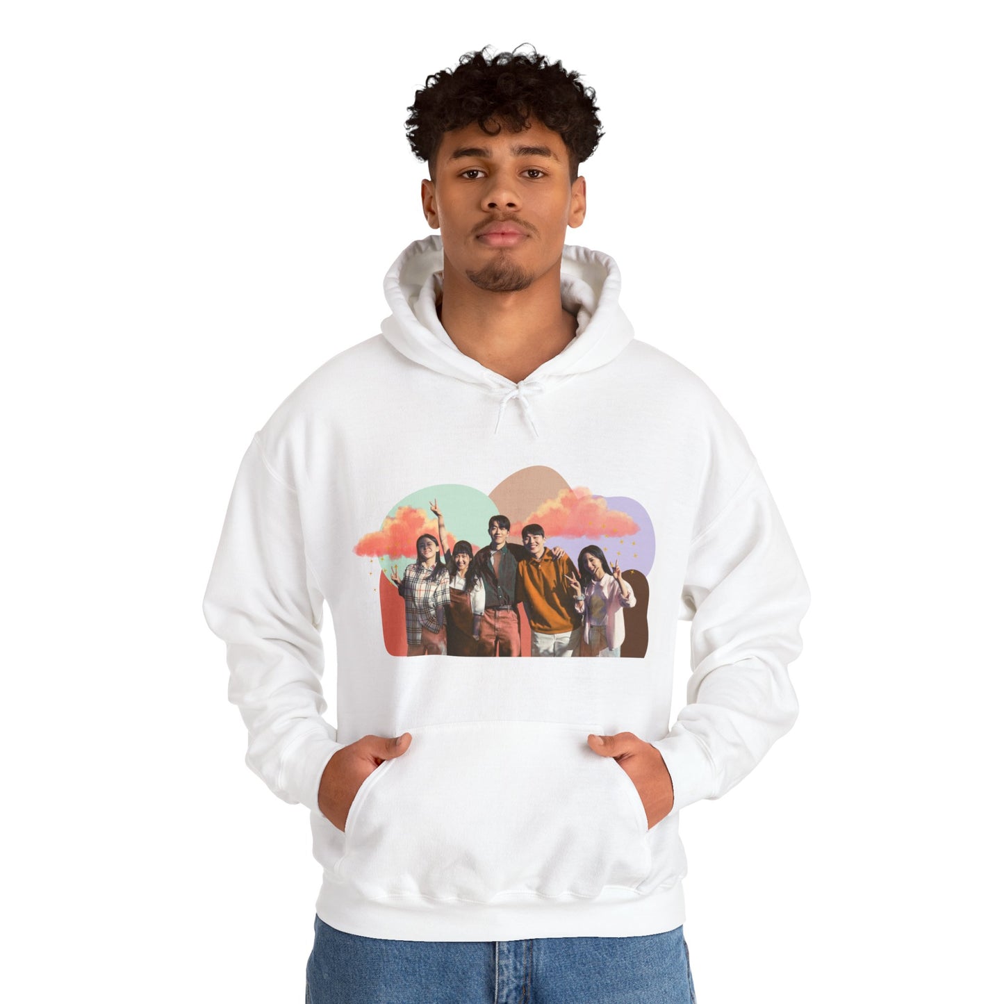 'Twenty Five Twenty One' Beach Scene Unisex Hoodie