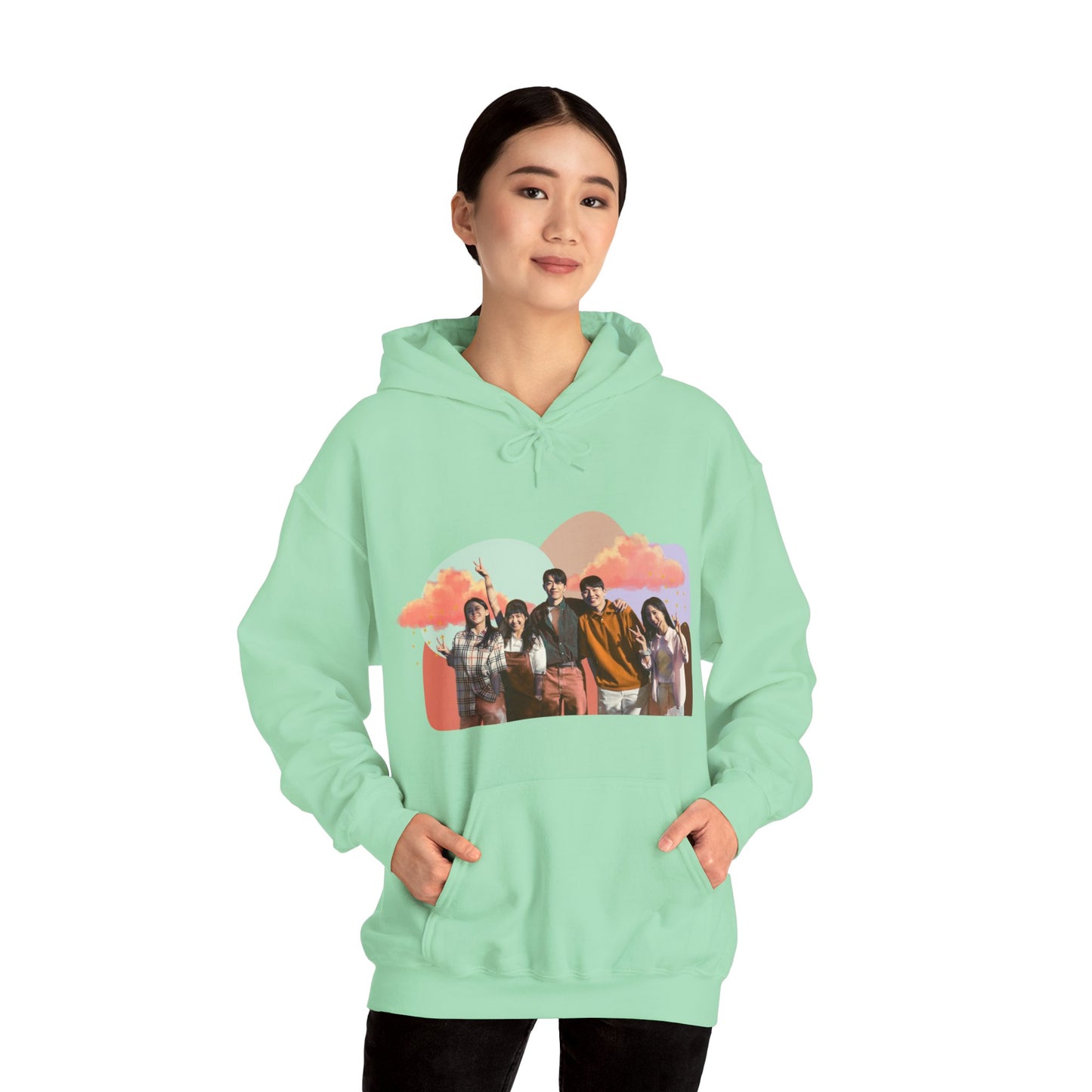 'Twenty Five Twenty One' Beach Scene Unisex Hoodie