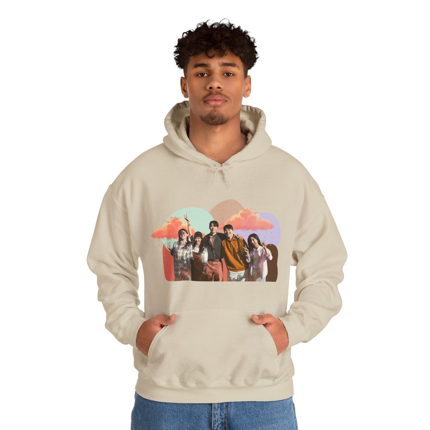'Twenty Five Twenty One' Beach Scene Unisex Hoodie