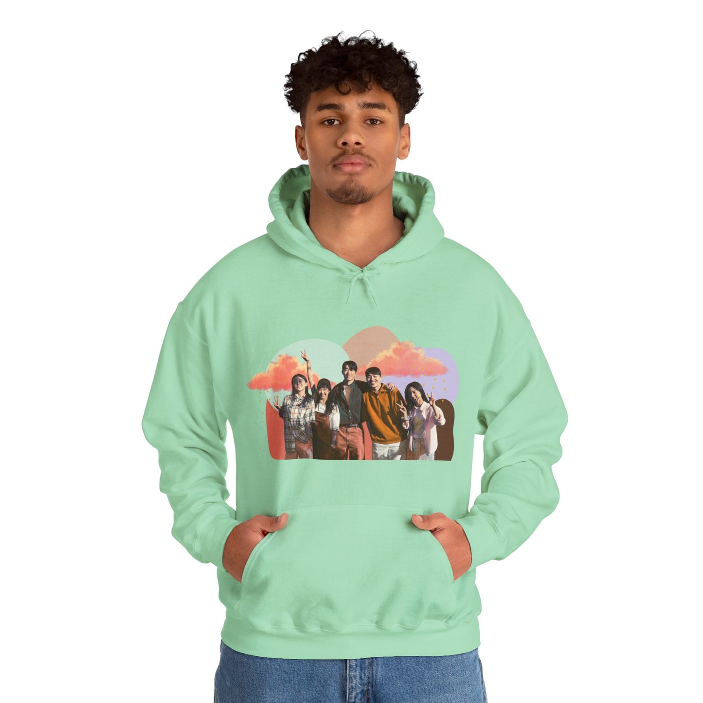 'Twenty Five Twenty One' Beach Scene Unisex Hoodie