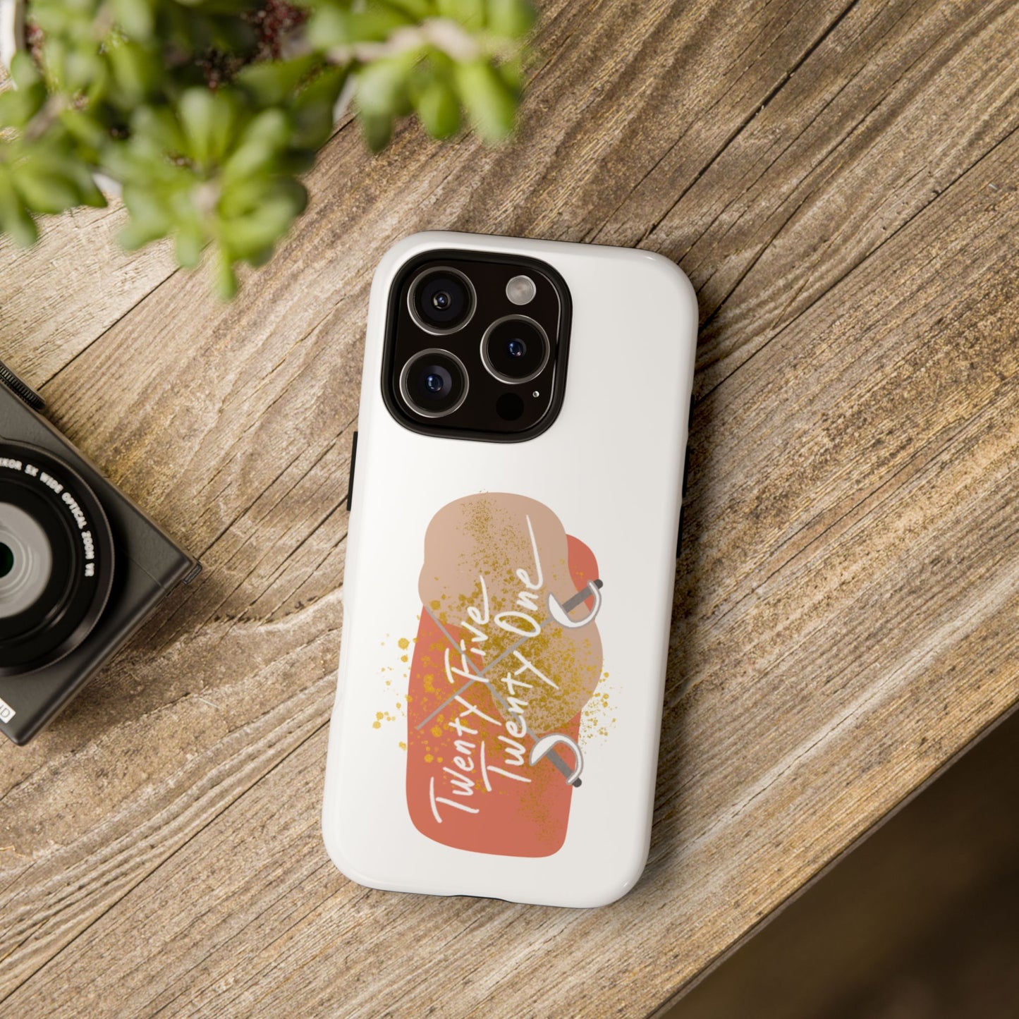 'Twenty Five Twenty One' Title Tough iPhone Case