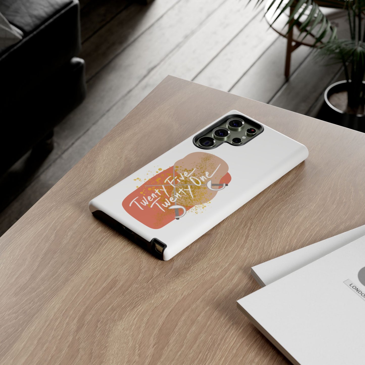 'Twenty Five Twenty One' White Tough Case for Samsung