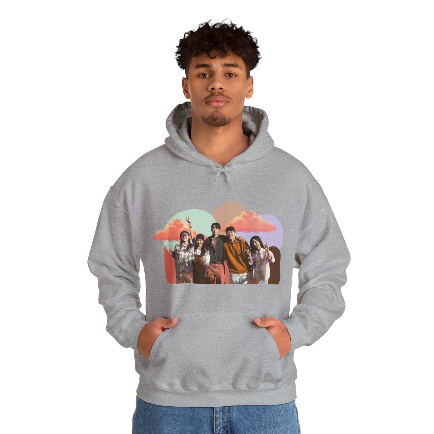 'Twenty Five Twenty One' Beach Scene Unisex Hoodie