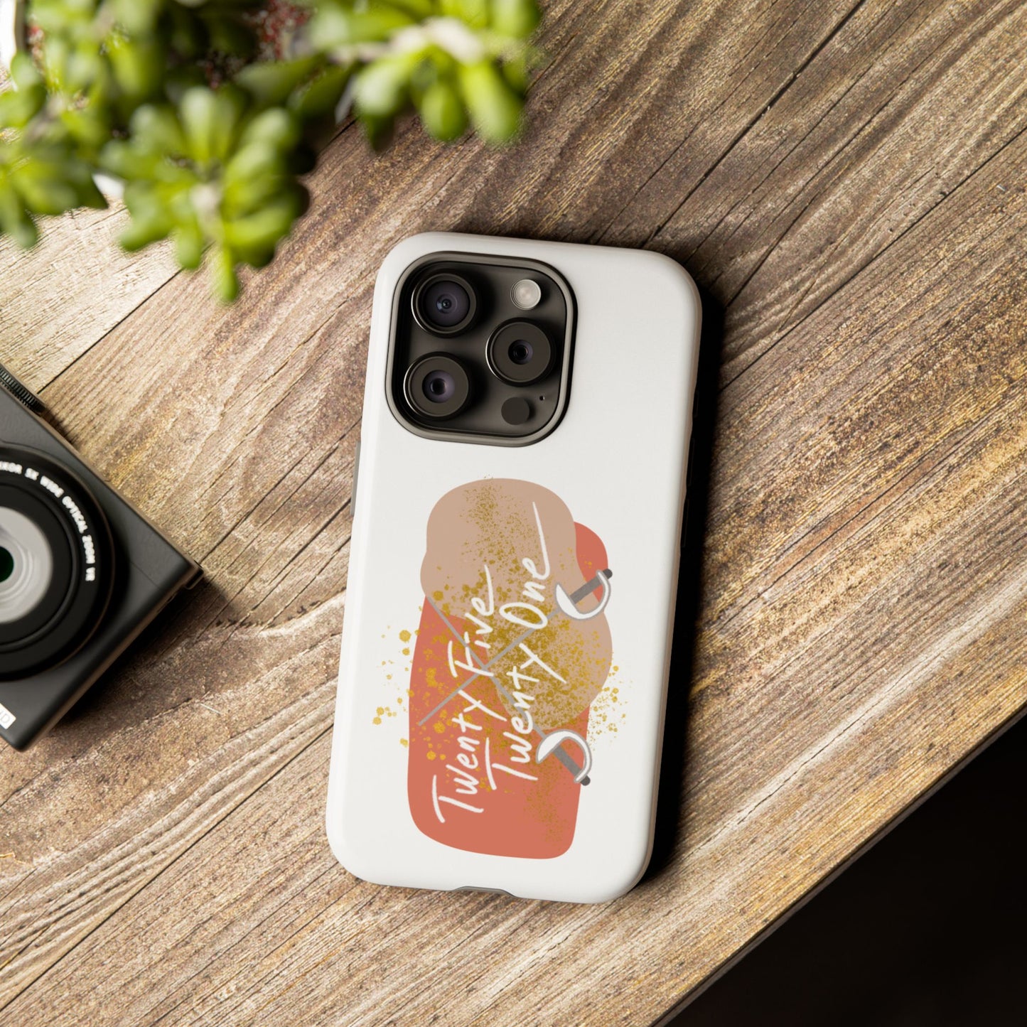 'Twenty Five Twenty One' Title Tough iPhone Case