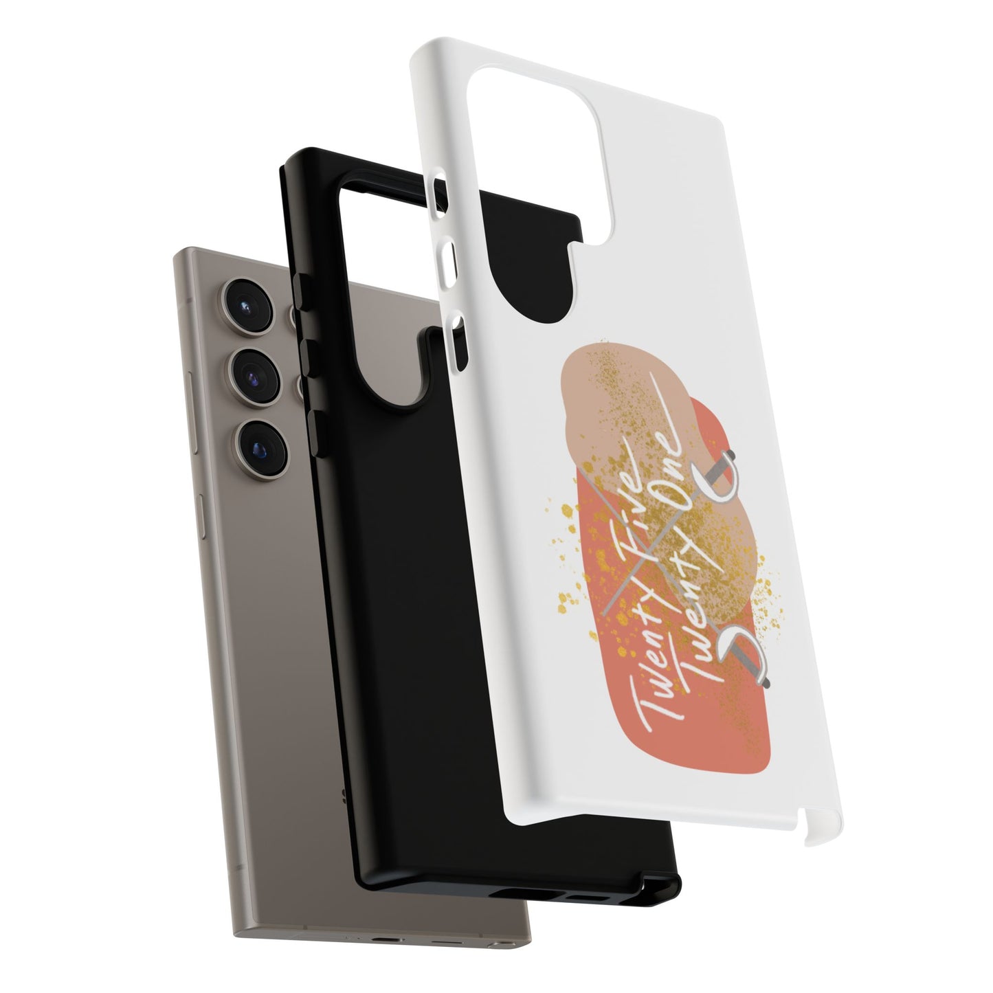 'Twenty Five Twenty One' White Tough Case for Samsung