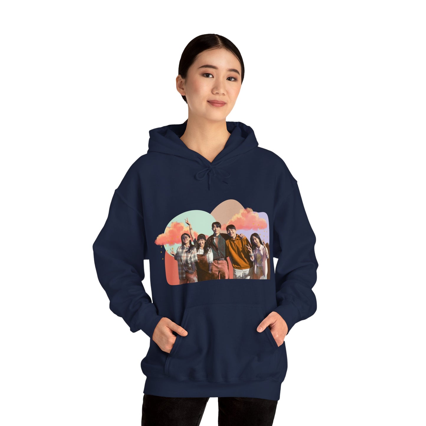 'Twenty Five Twenty One' Beach Scene Unisex Hoodie