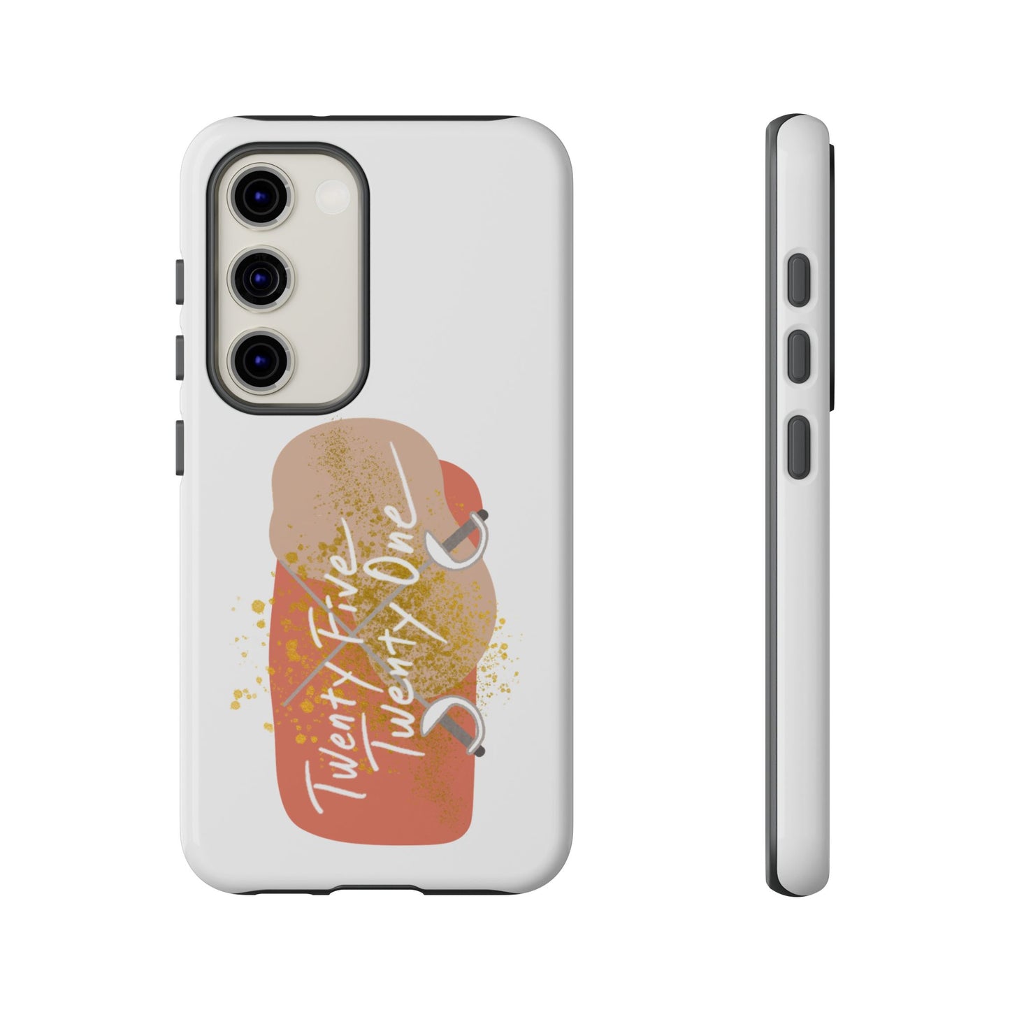 'Twenty Five Twenty One' White Tough Case for Samsung