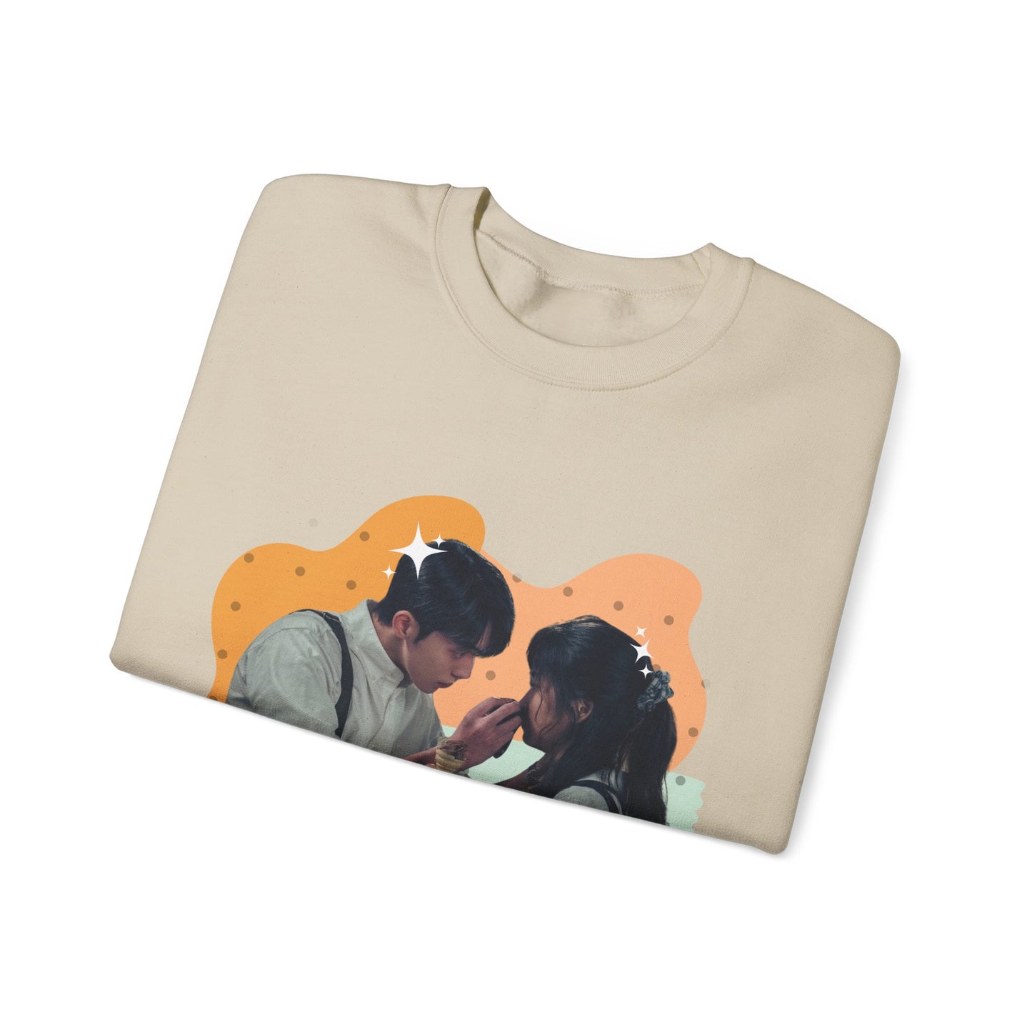 'Twenty Five Twenty One' Ice Cream Unisex Sweatshirt with Titled Sleeve