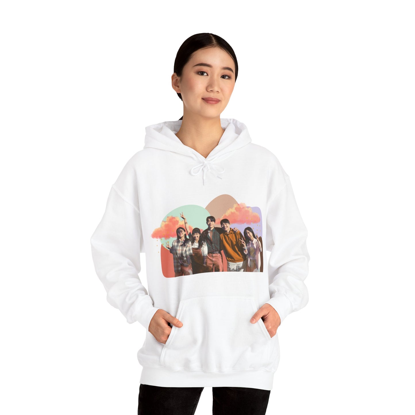 'Twenty Five Twenty One' Beach Scene Unisex Hoodie