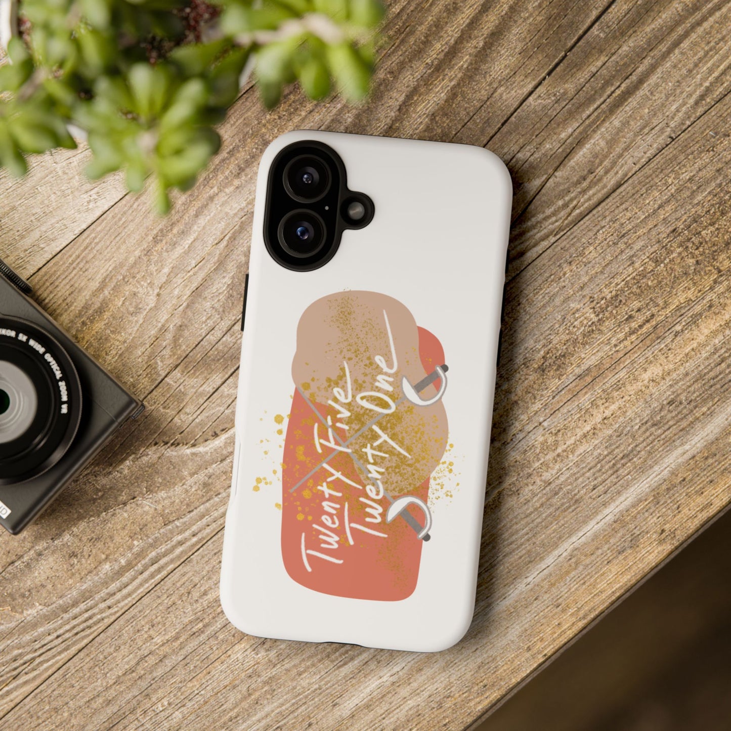 'Twenty Five Twenty One' Title Tough iPhone Case