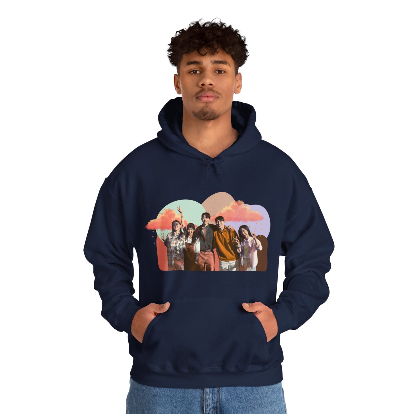 'Twenty Five Twenty One' Beach Scene Unisex Hoodie