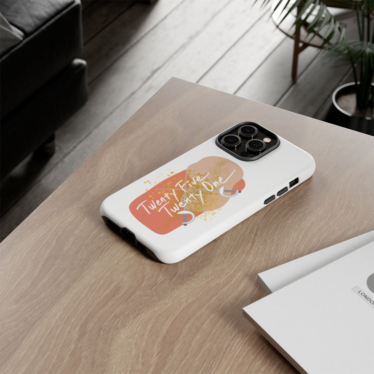 'Twenty Five Twenty One' Title Tough iPhone Case