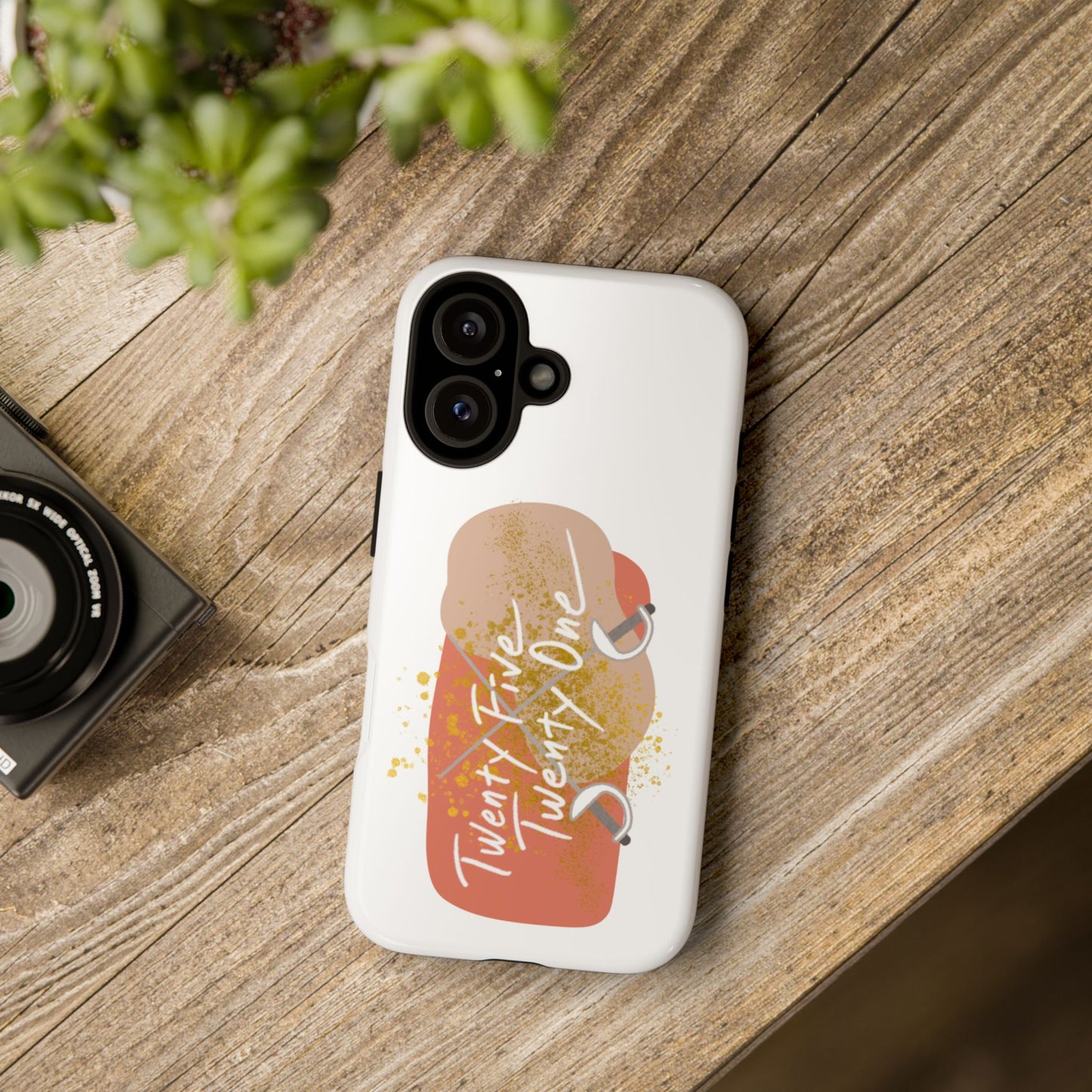 'Twenty Five Twenty One' Title Tough iPhone Case