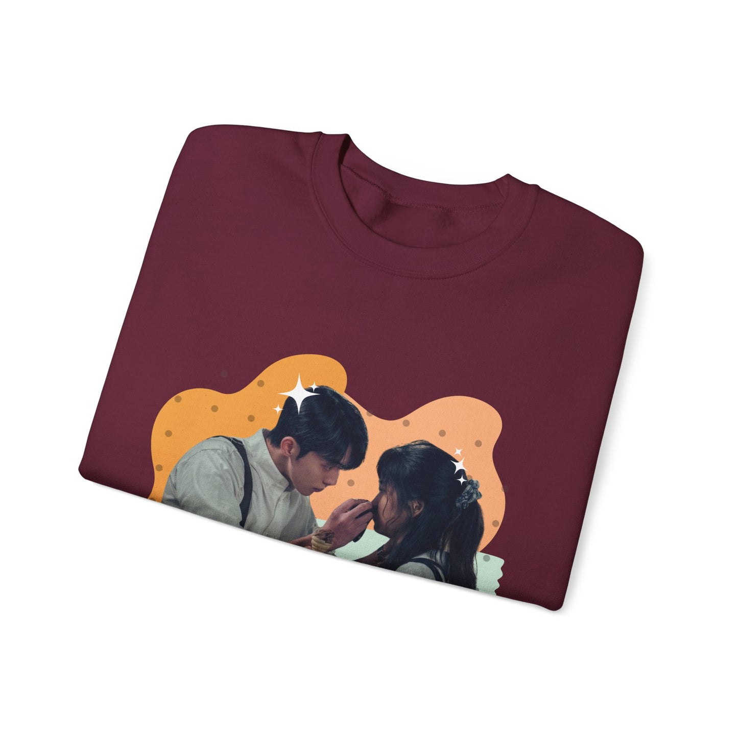 'Twenty Five Twenty One' Ice Cream Unisex Sweatshirt with Titled Sleeve