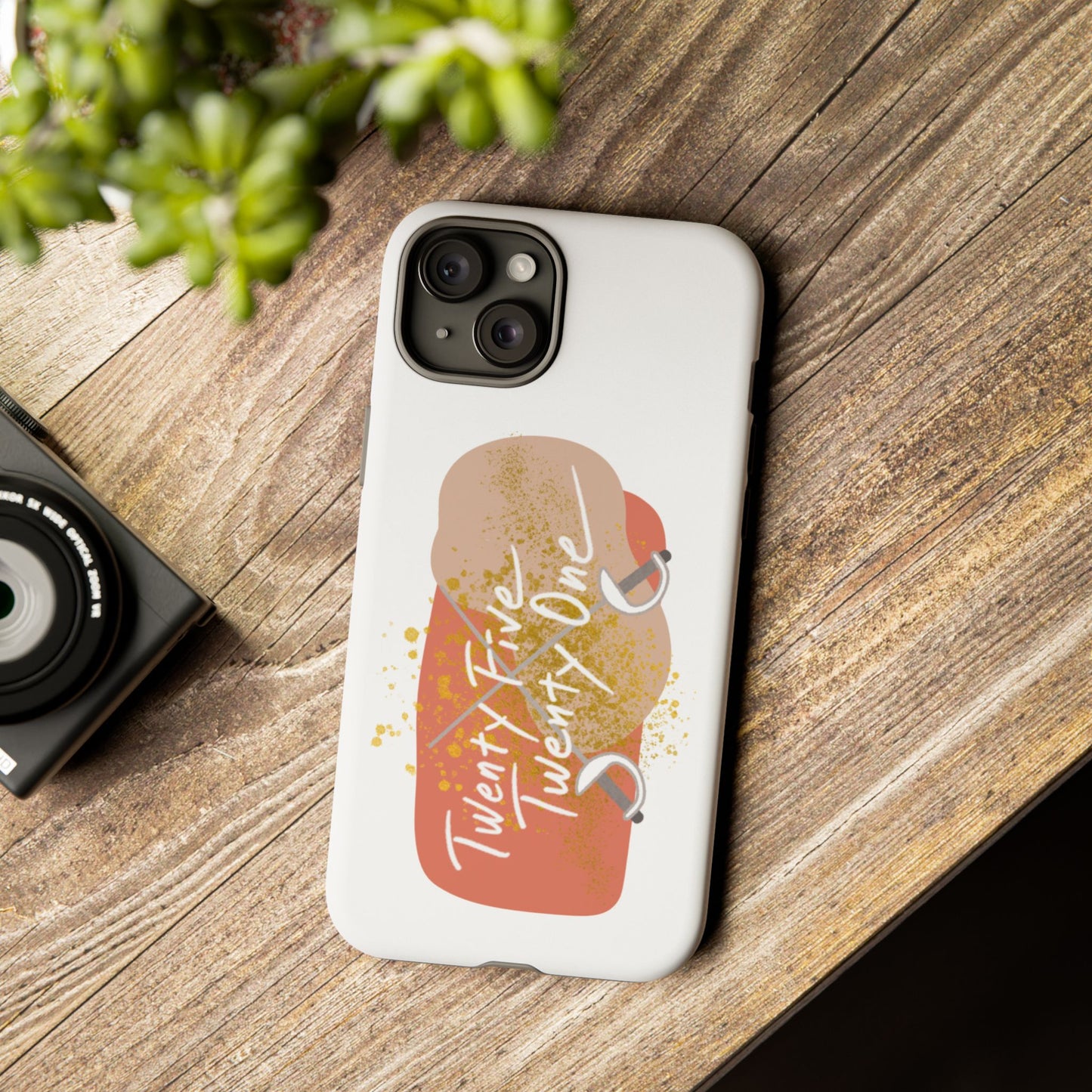 'Twenty Five Twenty One' Title Tough iPhone Case