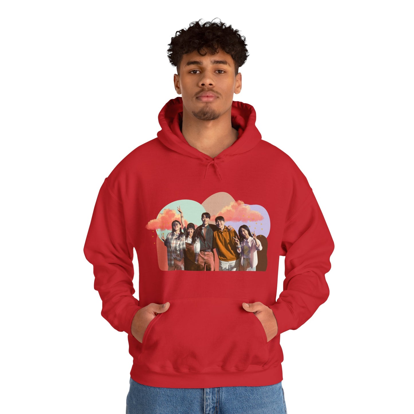 'Twenty Five Twenty One' Beach Scene Unisex Hoodie
