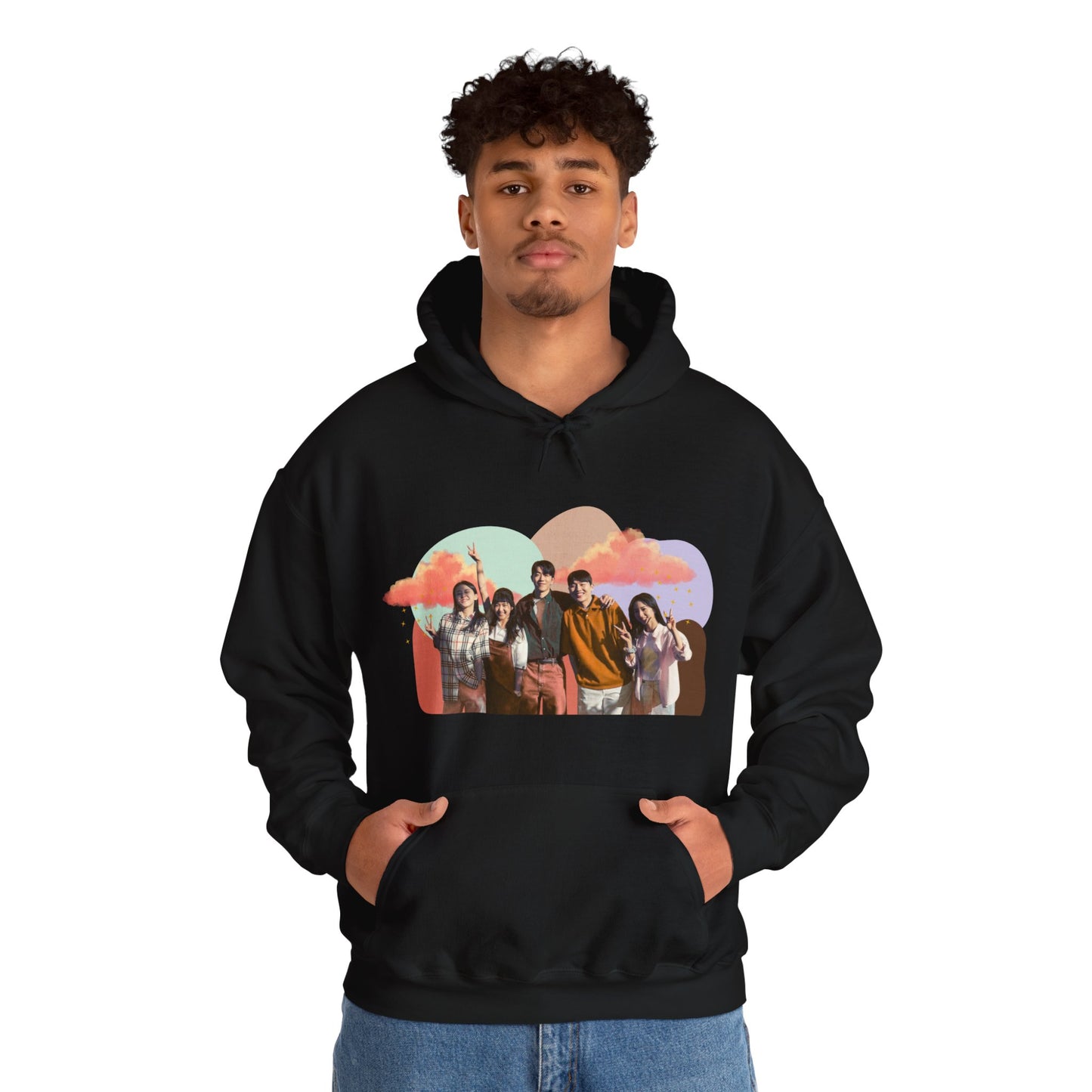 'Twenty Five Twenty One' Beach Scene Unisex Hoodie