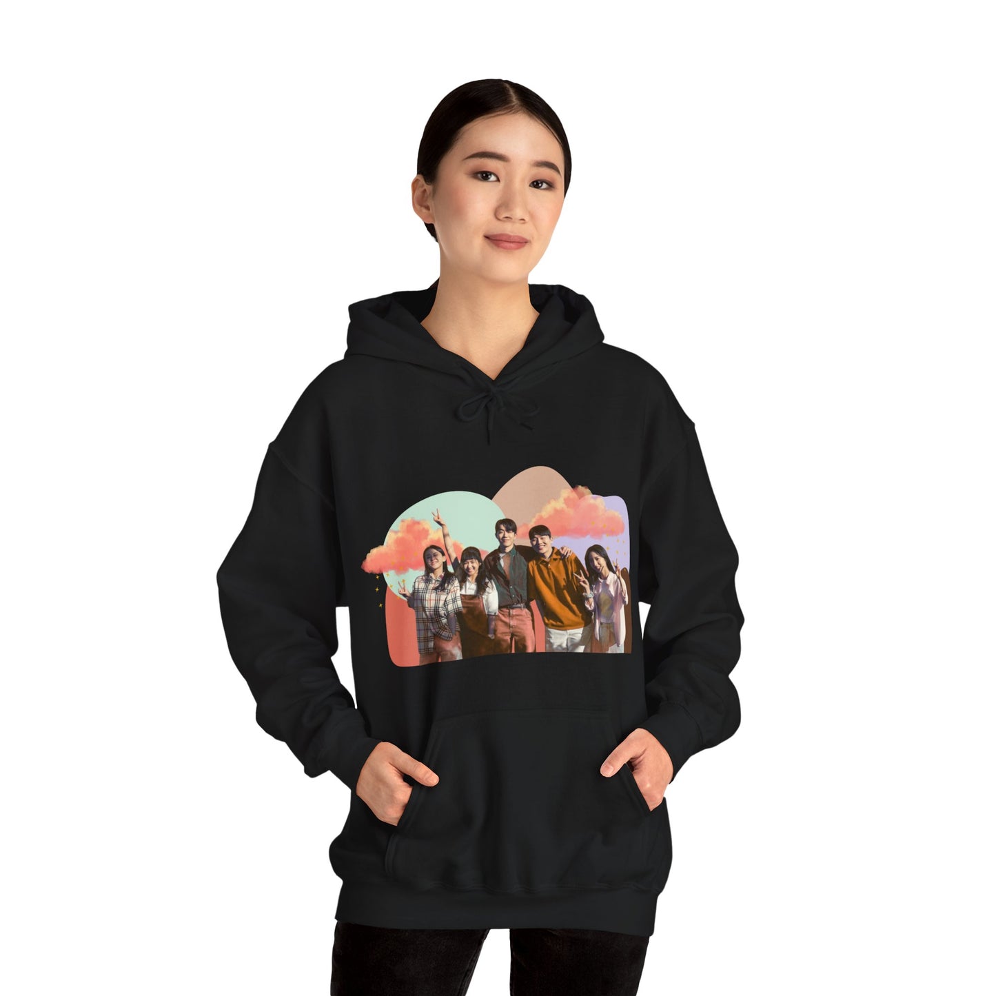 'Twenty Five Twenty One' Beach Scene Unisex Hoodie