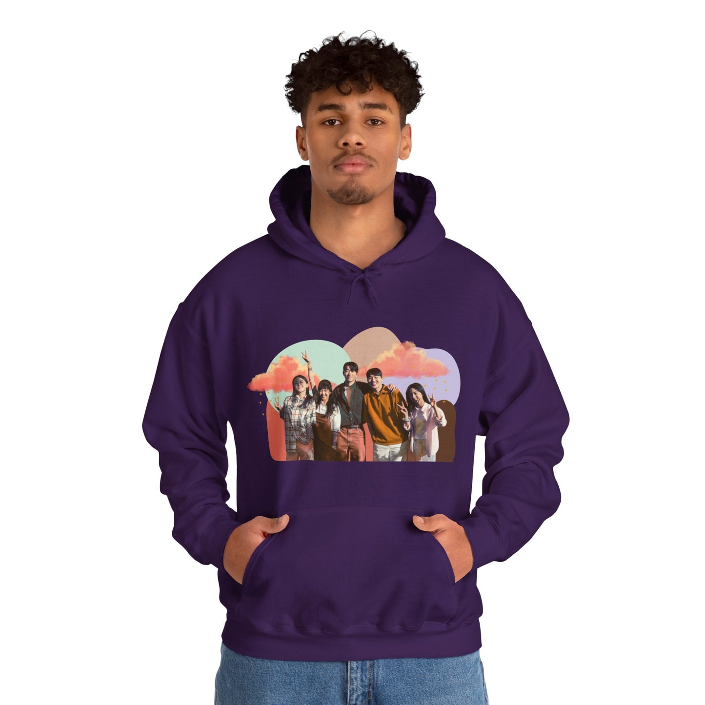 'Twenty Five Twenty One' Beach Scene Unisex Hoodie