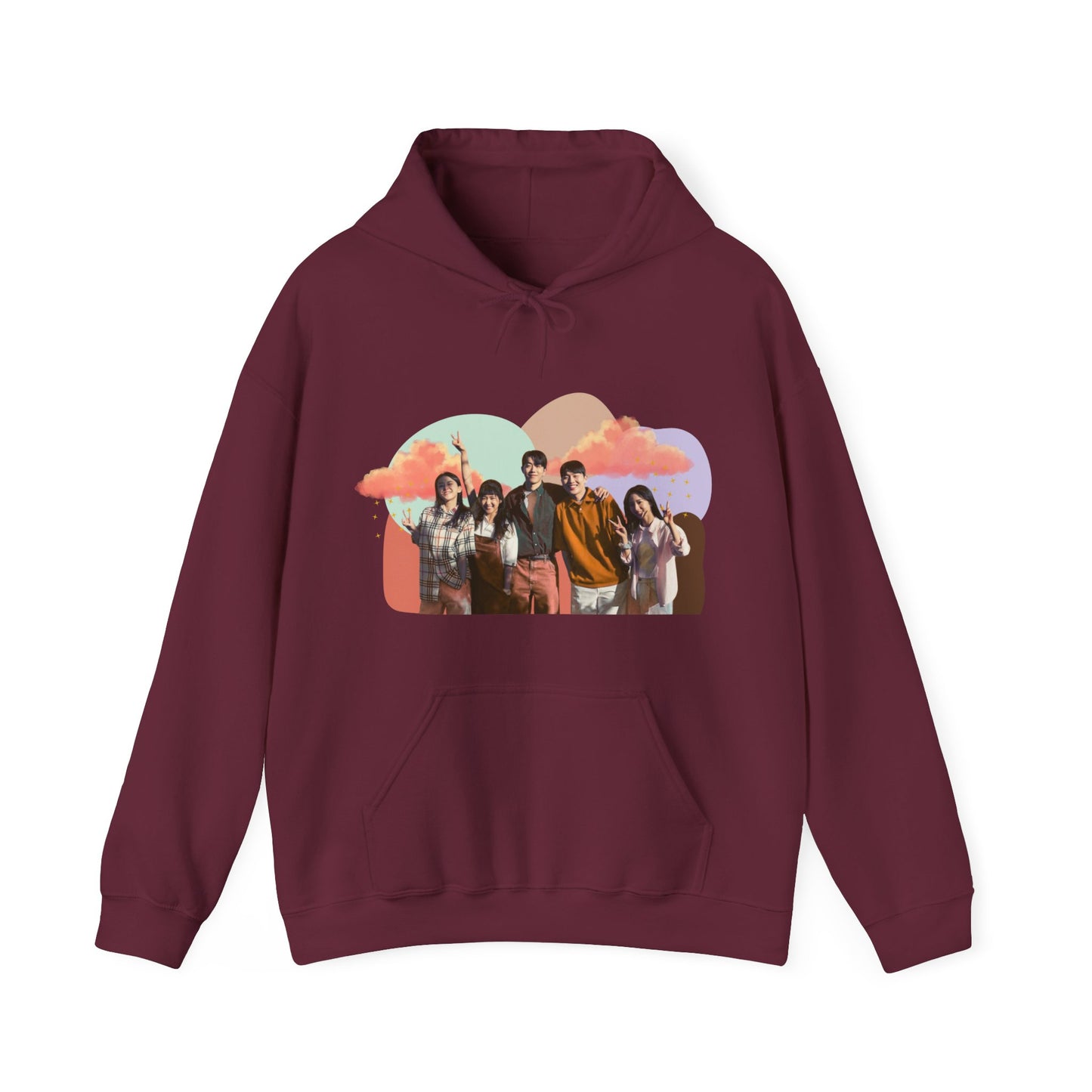 'Twenty Five Twenty One' Beach Scene Unisex Hoodie