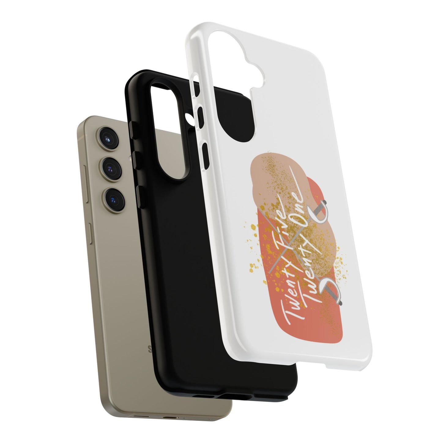 'Twenty Five Twenty One' White Tough Case for Samsung