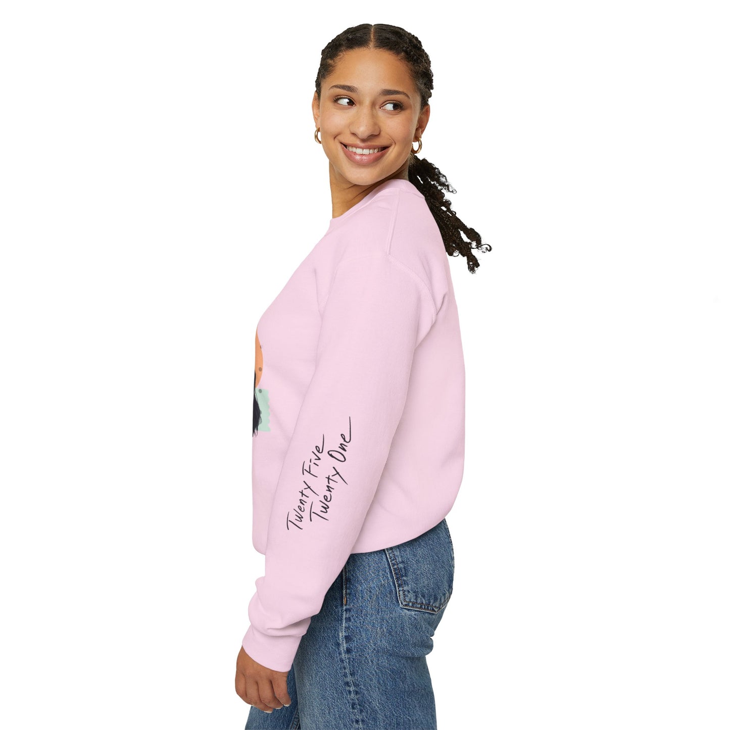'Twenty Five Twenty One' Ice Cream Unisex Sweatshirt with Titled Sleeve