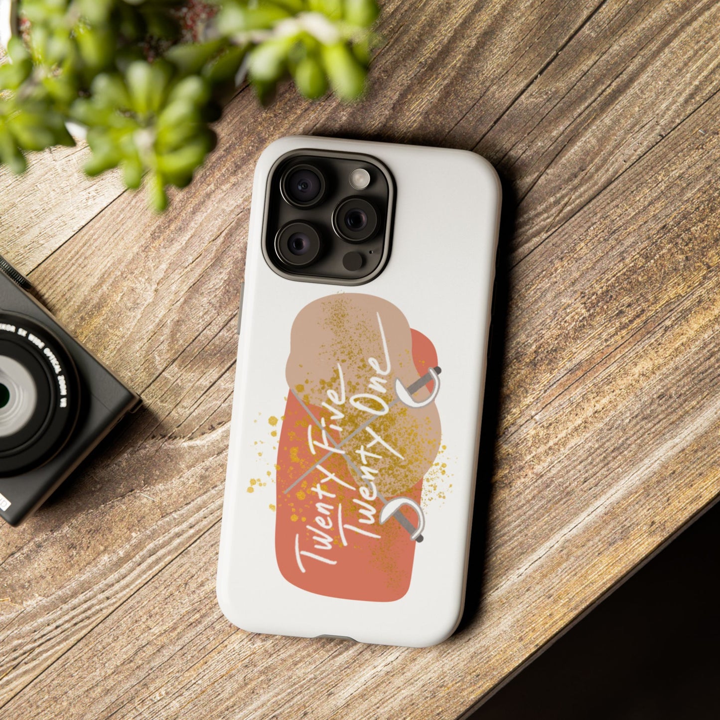 'Twenty Five Twenty One' Title Tough iPhone Case