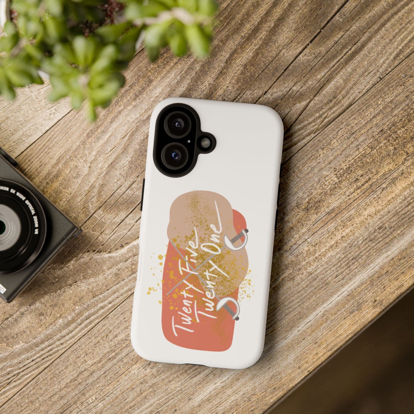 'Twenty Five Twenty One' Title Tough iPhone Case