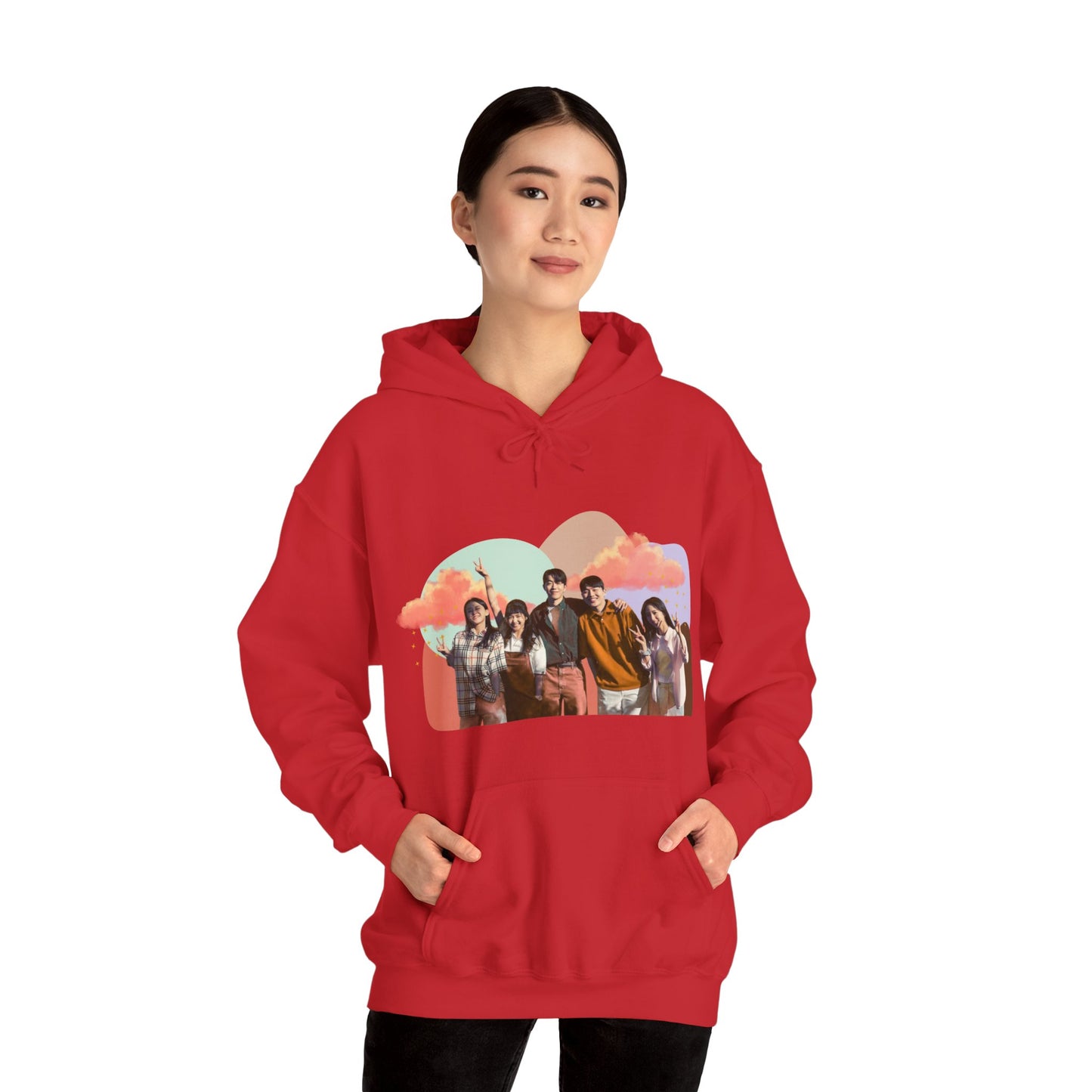 'Twenty Five Twenty One' Beach Scene Unisex Hoodie