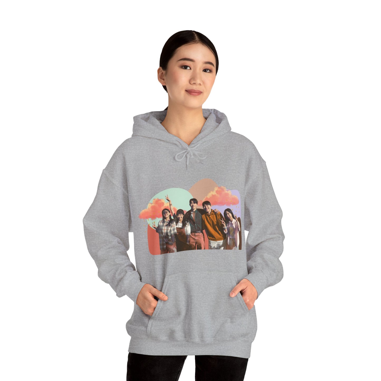 'Twenty Five Twenty One' Beach Scene Unisex Hoodie