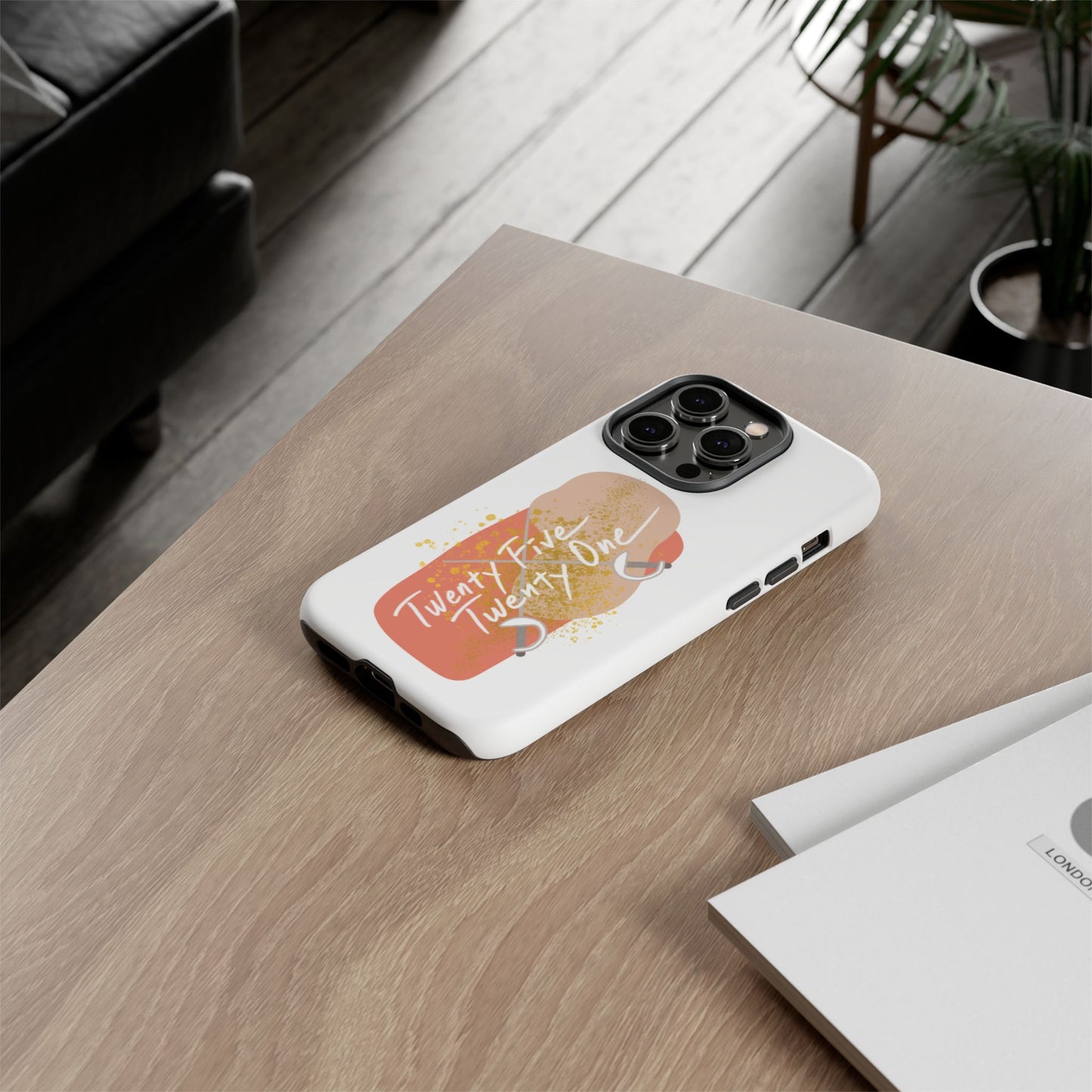 'Twenty Five Twenty One' Title Tough iPhone Case