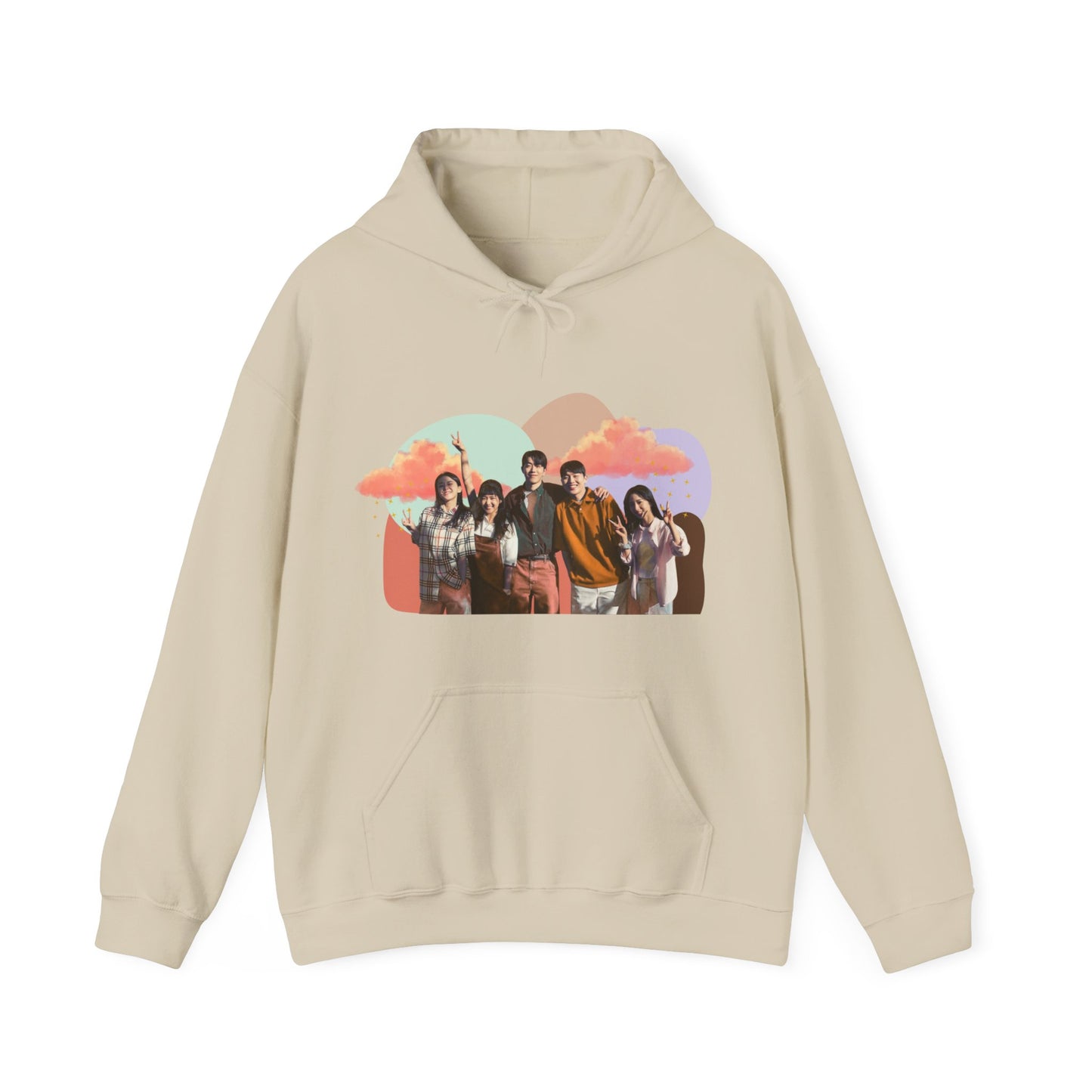 'Twenty Five Twenty One' Beach Scene Unisex Hoodie