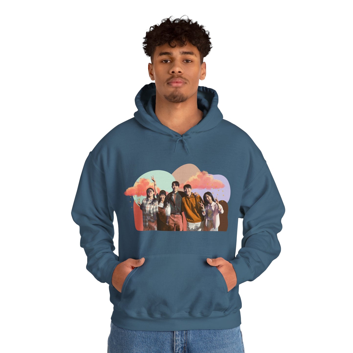 'Twenty Five Twenty One' Beach Scene Unisex Hoodie