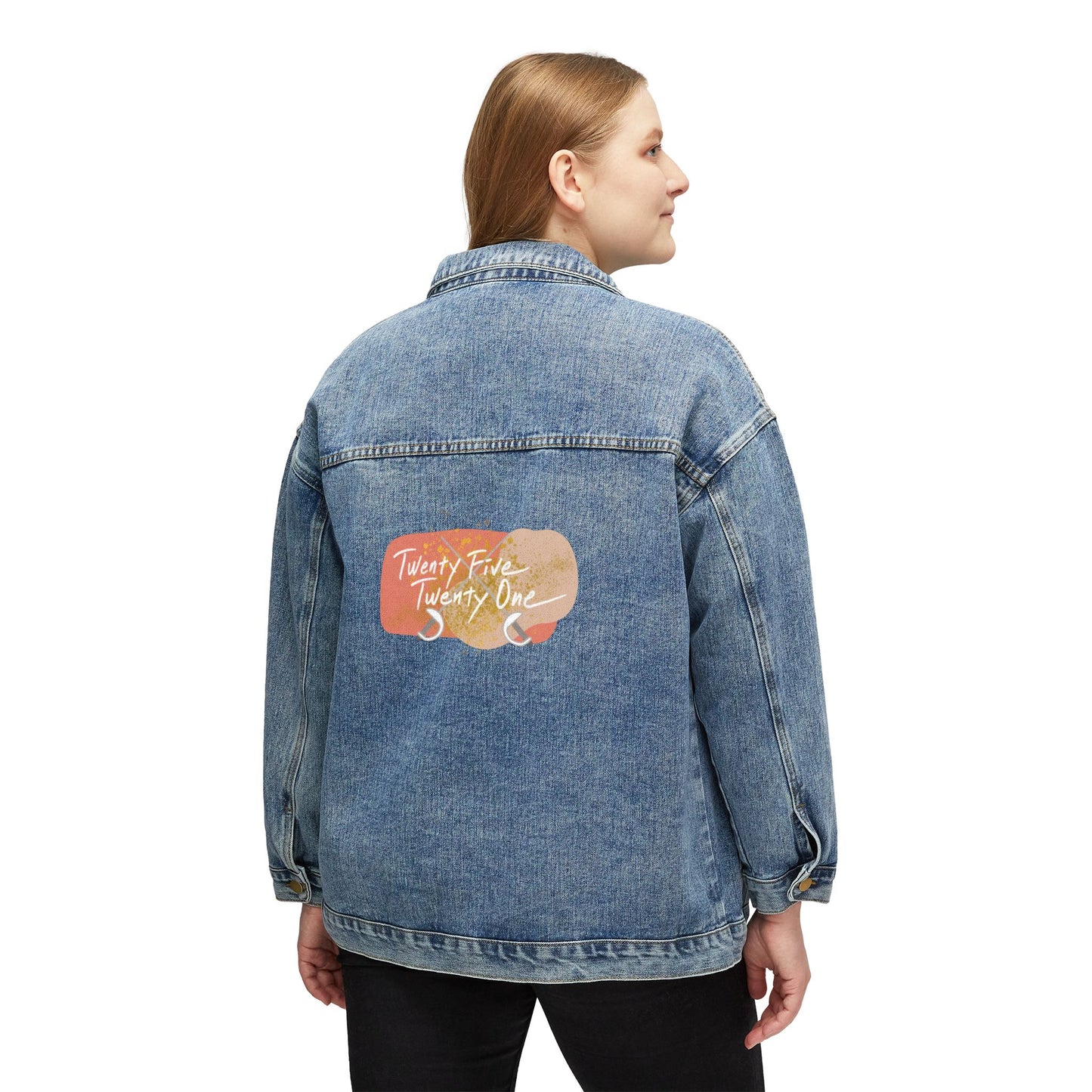 'Twenty Five Twenty One' Title Na Hee-do Fencing Ladies Denim Jacket