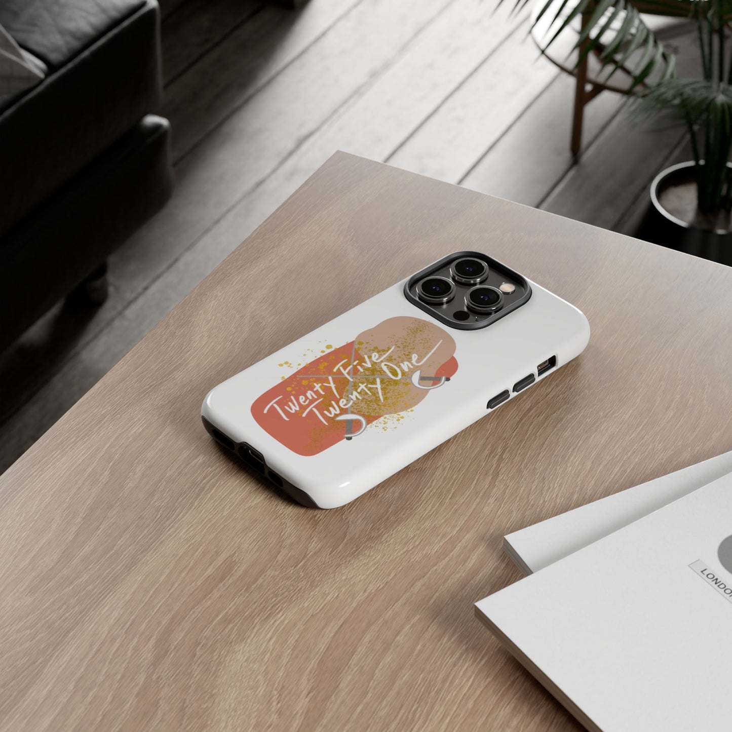 'Twenty Five Twenty One' Title Tough iPhone Case