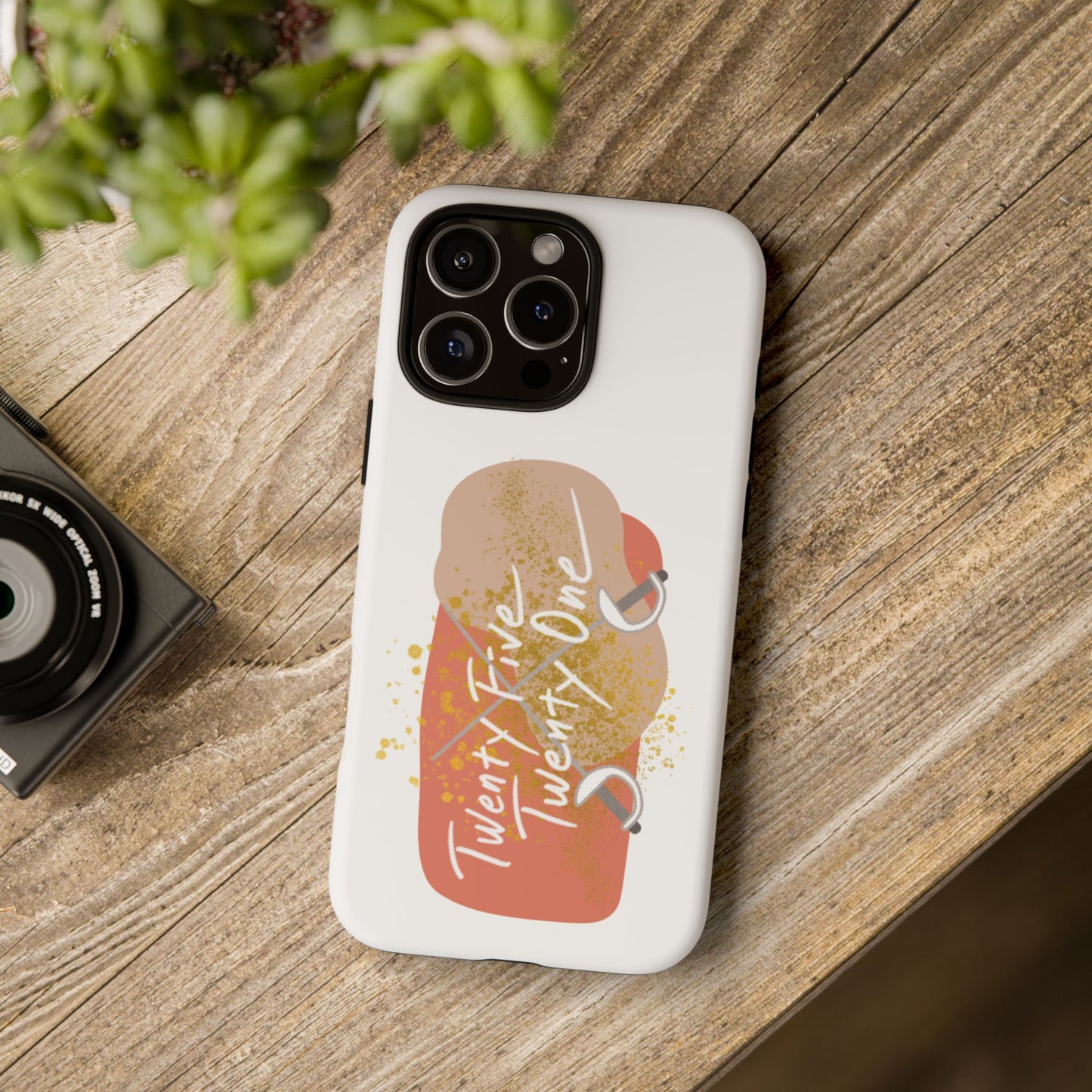 'Twenty Five Twenty One' Title Tough iPhone Case