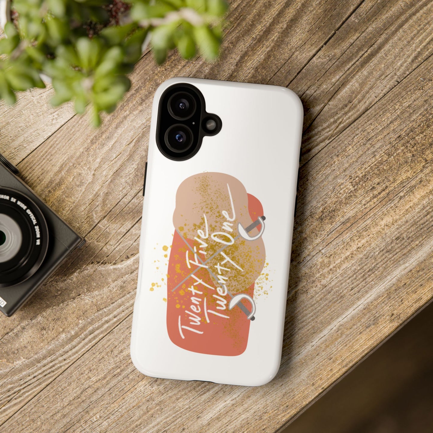 'Twenty Five Twenty One' Title Tough iPhone Case