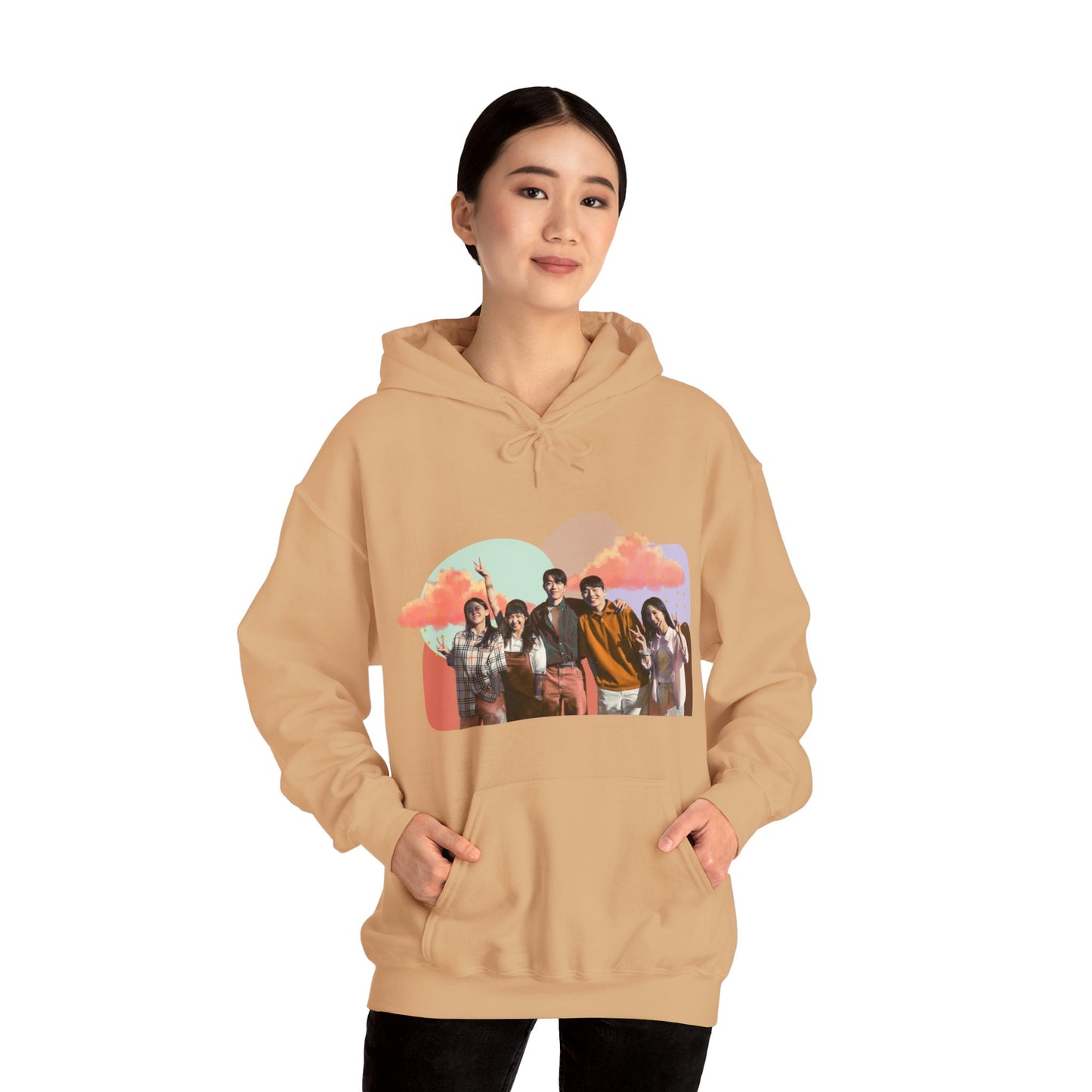 'Twenty Five Twenty One' Beach Scene Unisex Hoodie