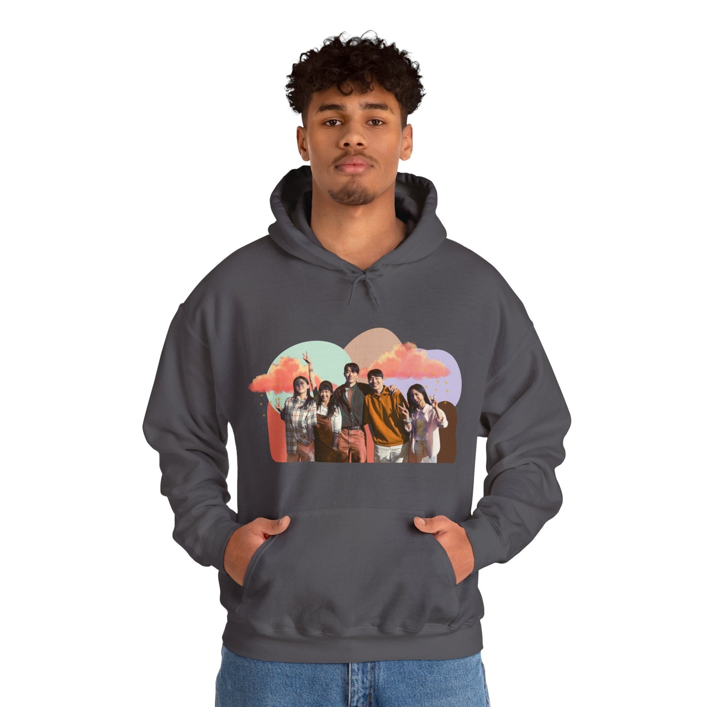 'Twenty Five Twenty One' Beach Scene Unisex Hoodie