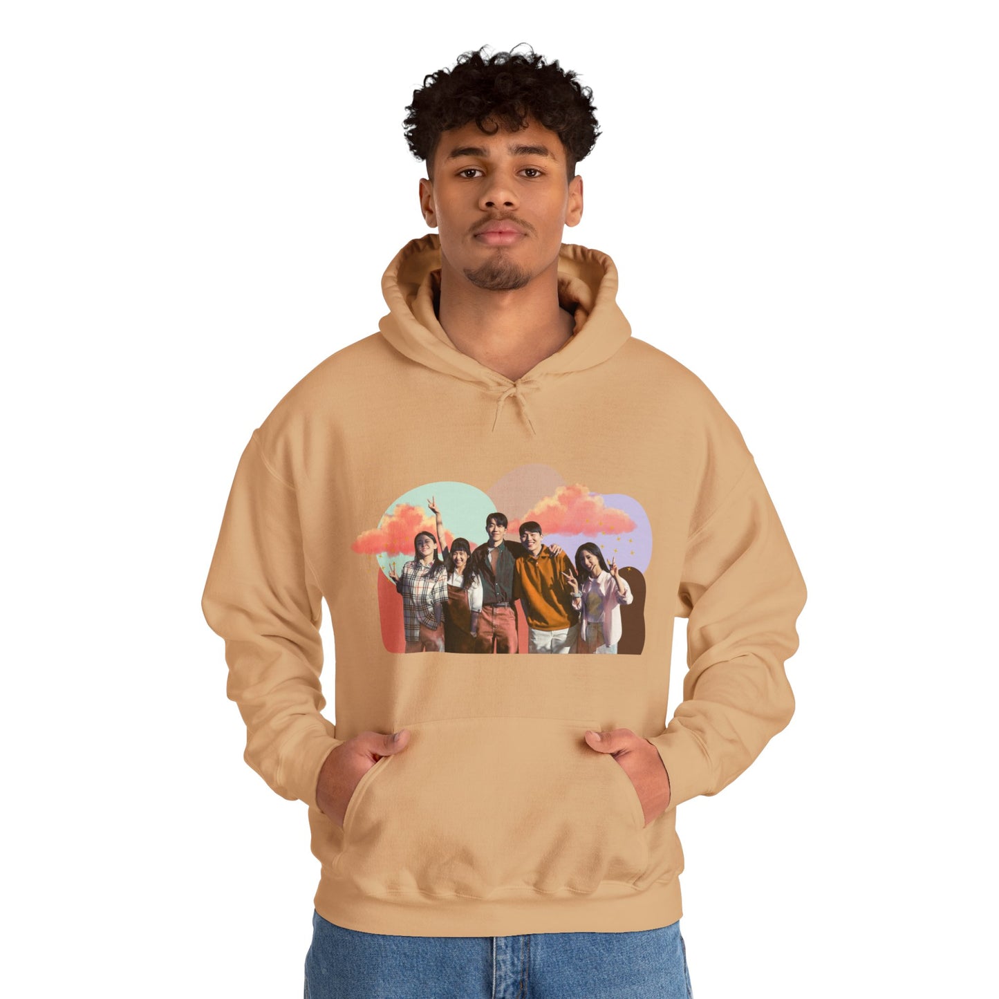'Twenty Five Twenty One' Beach Scene Unisex Hoodie