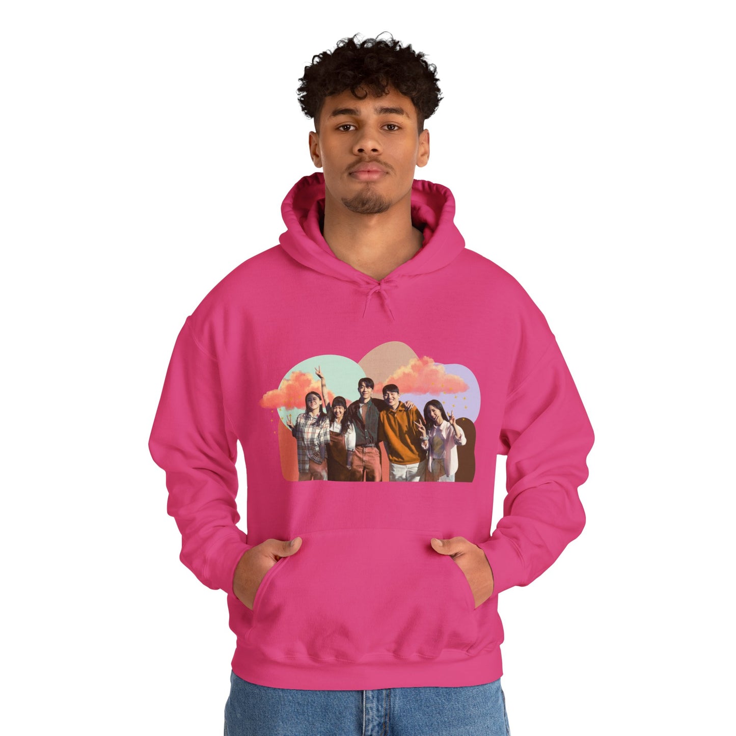 'Twenty Five Twenty One' Beach Scene Unisex Hoodie