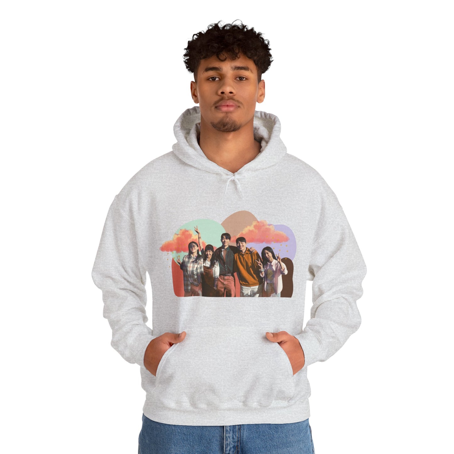 'Twenty Five Twenty One' Beach Scene Unisex Hoodie