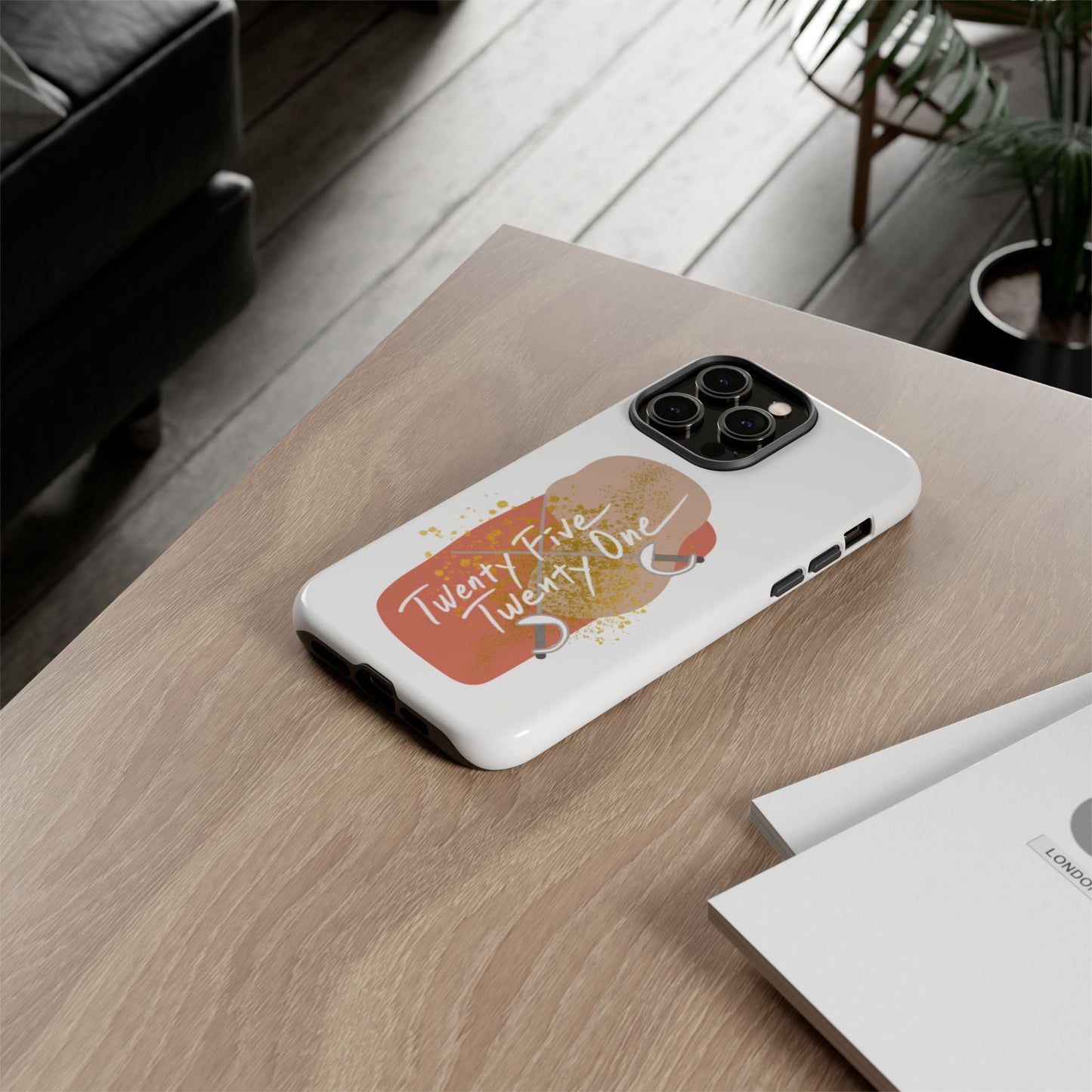 'Twenty Five Twenty One' Title Tough iPhone Case