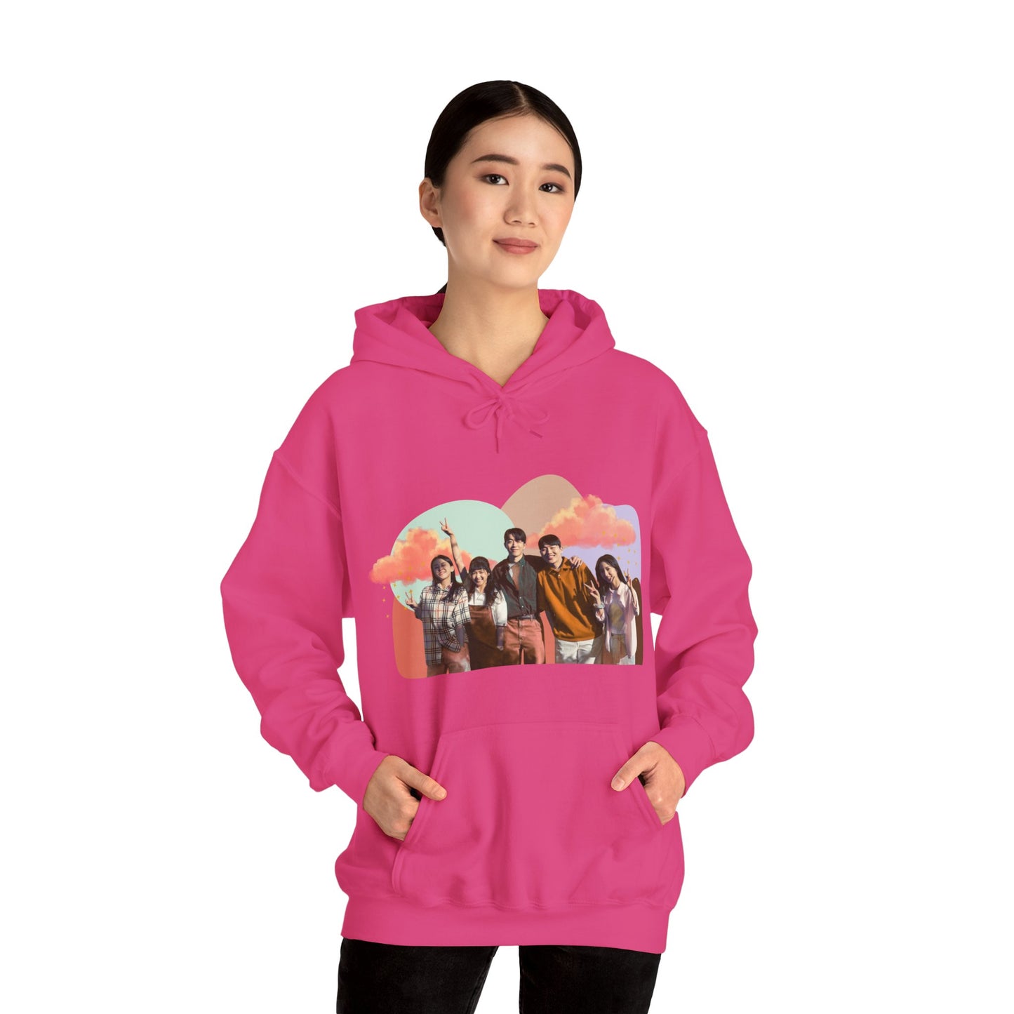 'Twenty Five Twenty One' Beach Scene Unisex Hoodie