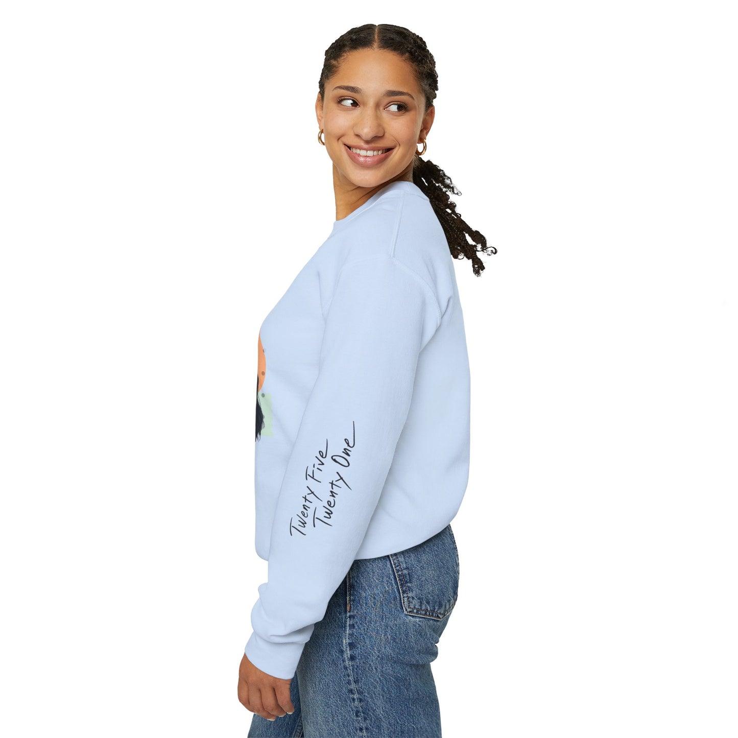 'Twenty Five Twenty One' Ice Cream Unisex Sweatshirt with Titled Sleeve