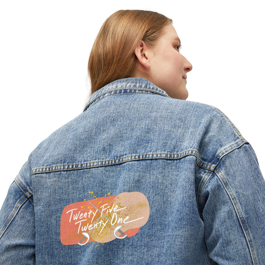 'Twenty Five Twenty One' Title Na Hee-do Fencing Ladies Denim Jacket