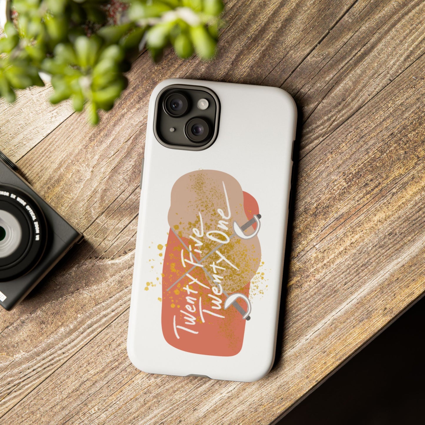 'Twenty Five Twenty One' Title Tough iPhone Case