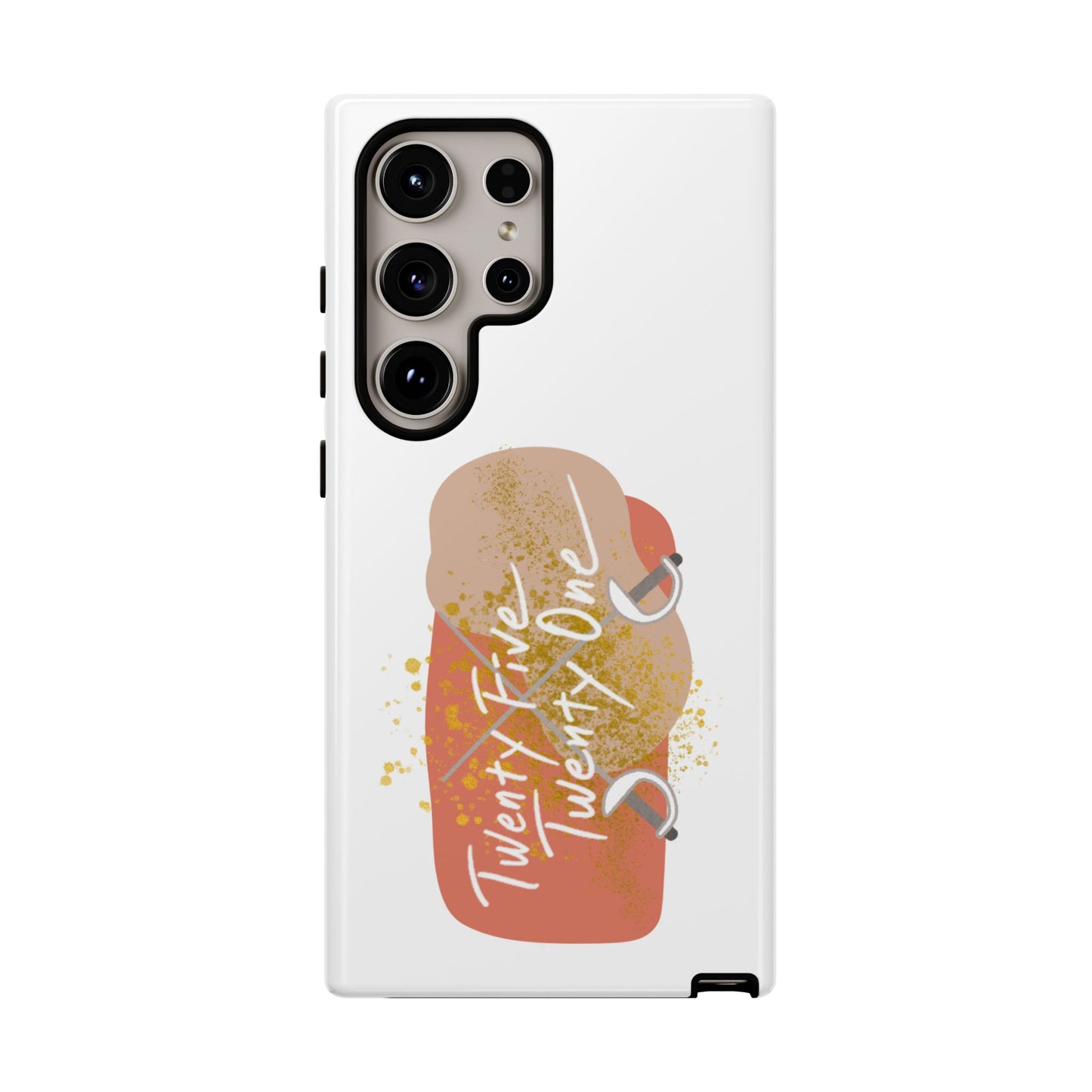 'Twenty Five Twenty One' White Tough Case for Samsung