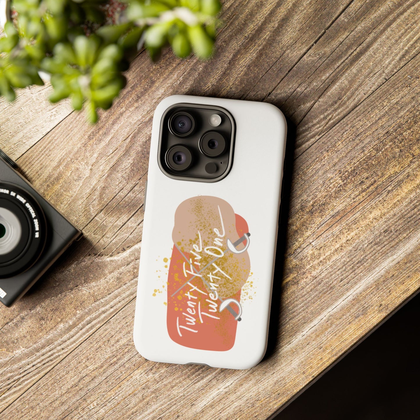 'Twenty Five Twenty One' Title Tough iPhone Case