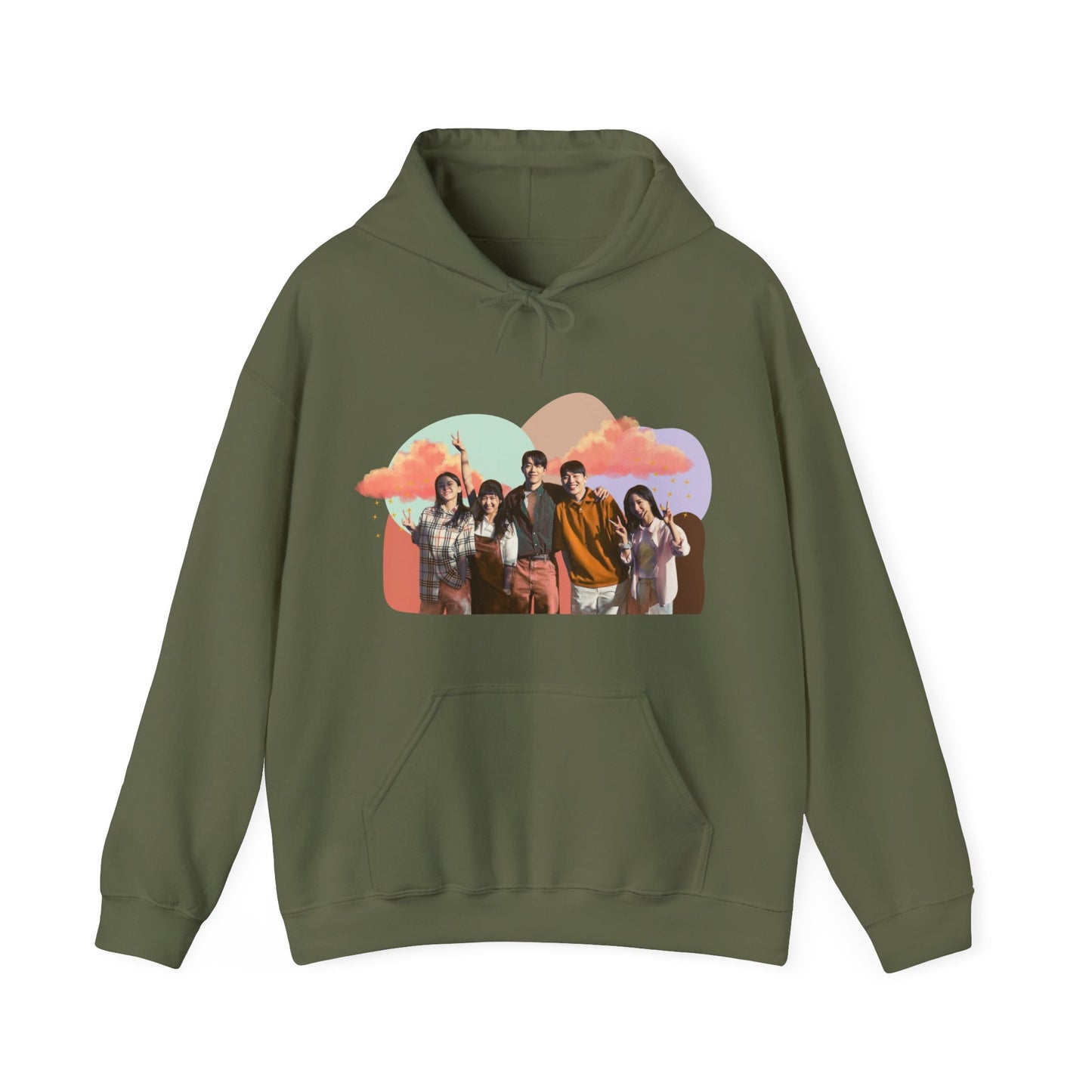 'Twenty Five Twenty One' Beach Scene Unisex Hoodie